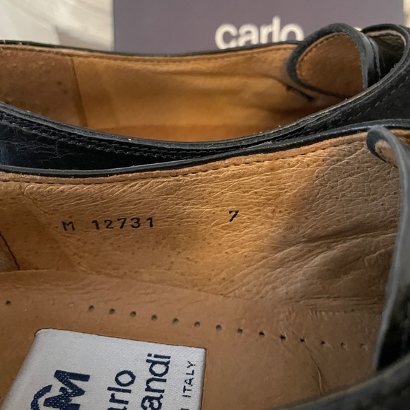 Beautifully made Carlo Morandi men’s moccasin size 7, gently used. Made in Italy - Picture 4 of 6